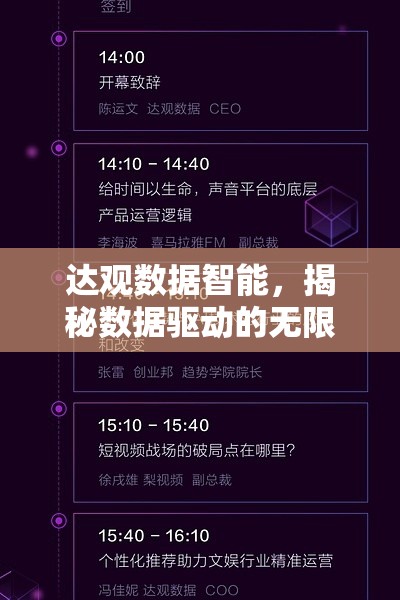達觀數據智能，揭秘數據驅動的無限可能