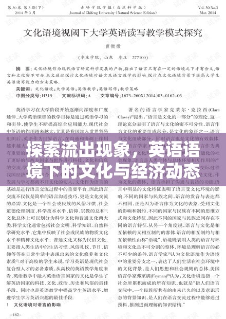 探索流出現(xiàn)象，英語語境下的文化與經(jīng)濟(jì)動態(tài)