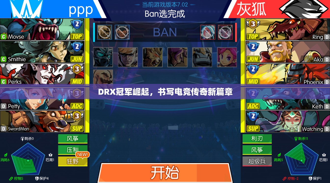 DRX冠軍崛起，書寫電競傳奇新篇章