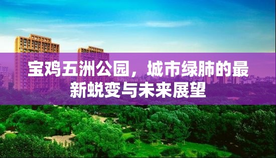 寶雞五洲公園，城市綠肺的最新蛻變與未來展望