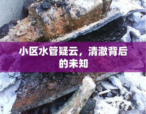 小區(qū)水管疑云，清澈背后的未知