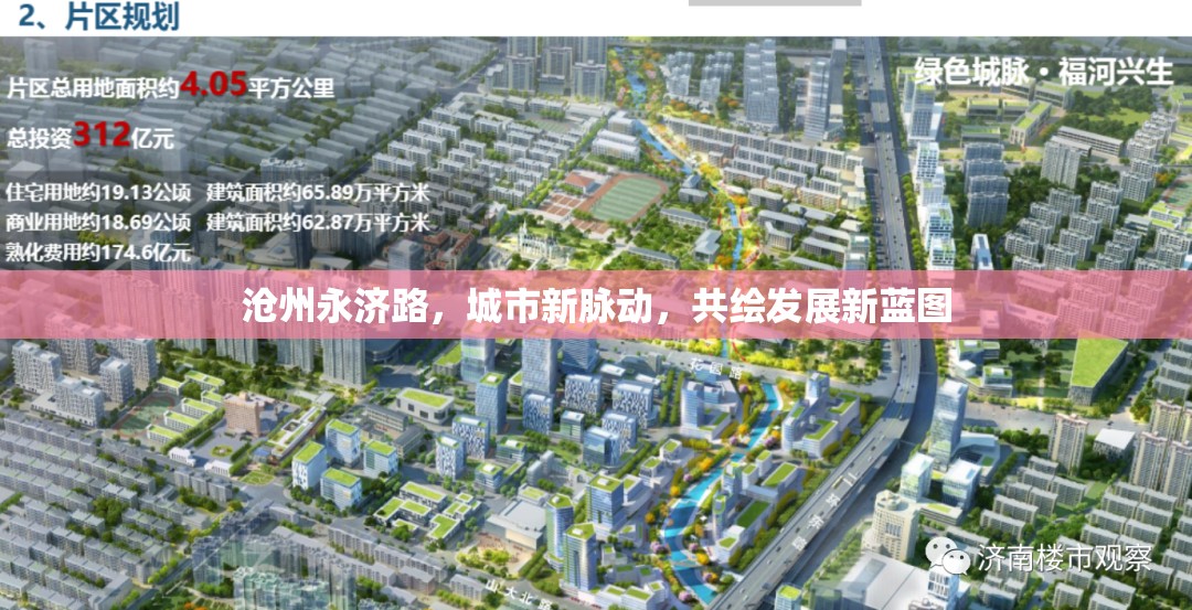 滄州永濟路，城市新脈動，共繪發(fā)展新藍(lán)圖