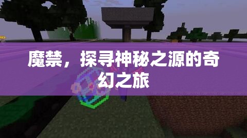 魔禁，探尋神秘之源的奇幻之旅