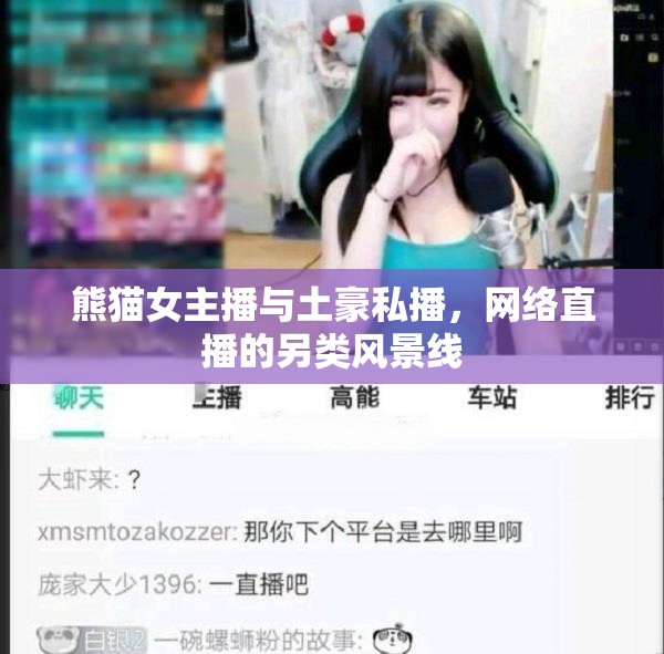 熊貓女主播與土豪私播，網(wǎng)絡(luò)直播的另類風(fēng)景線