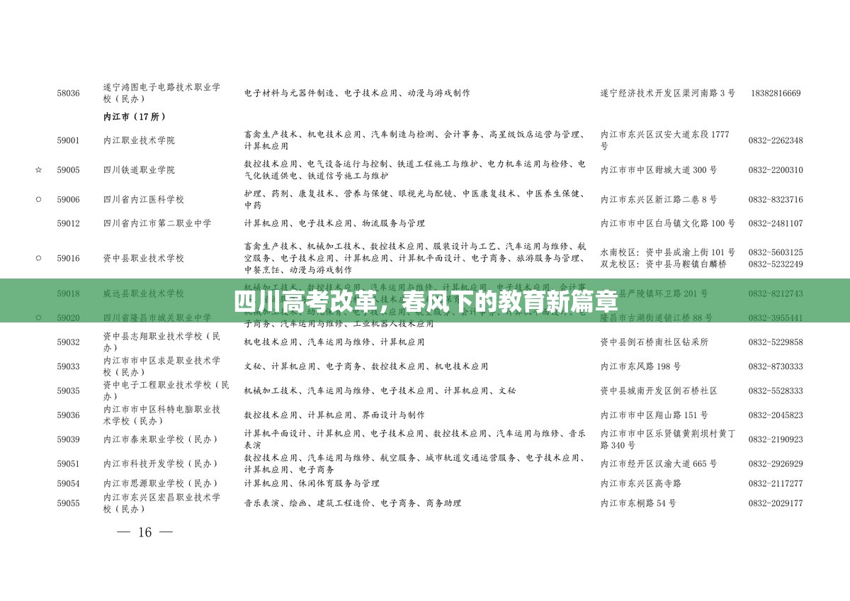 四川高考改革，春風(fēng)下的教育新篇章