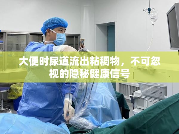 大便時(shí)尿道流出粘稠物，不可忽視的隱秘健康信號(hào)