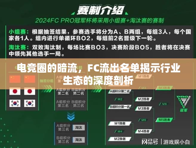 電競?cè)Φ陌盗?，F(xiàn)C流出名單揭示行業(yè)生態(tài)的深度剖析