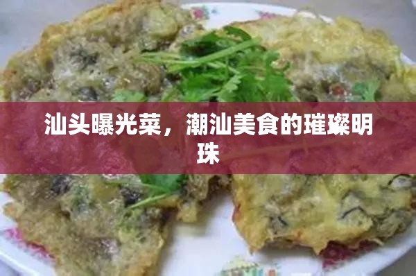 汕頭曝光菜，潮汕美食的璀璨明珠