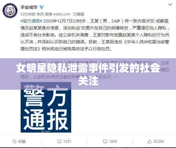 女明星隱私泄露事件引發(fā)的社會關(guān)注