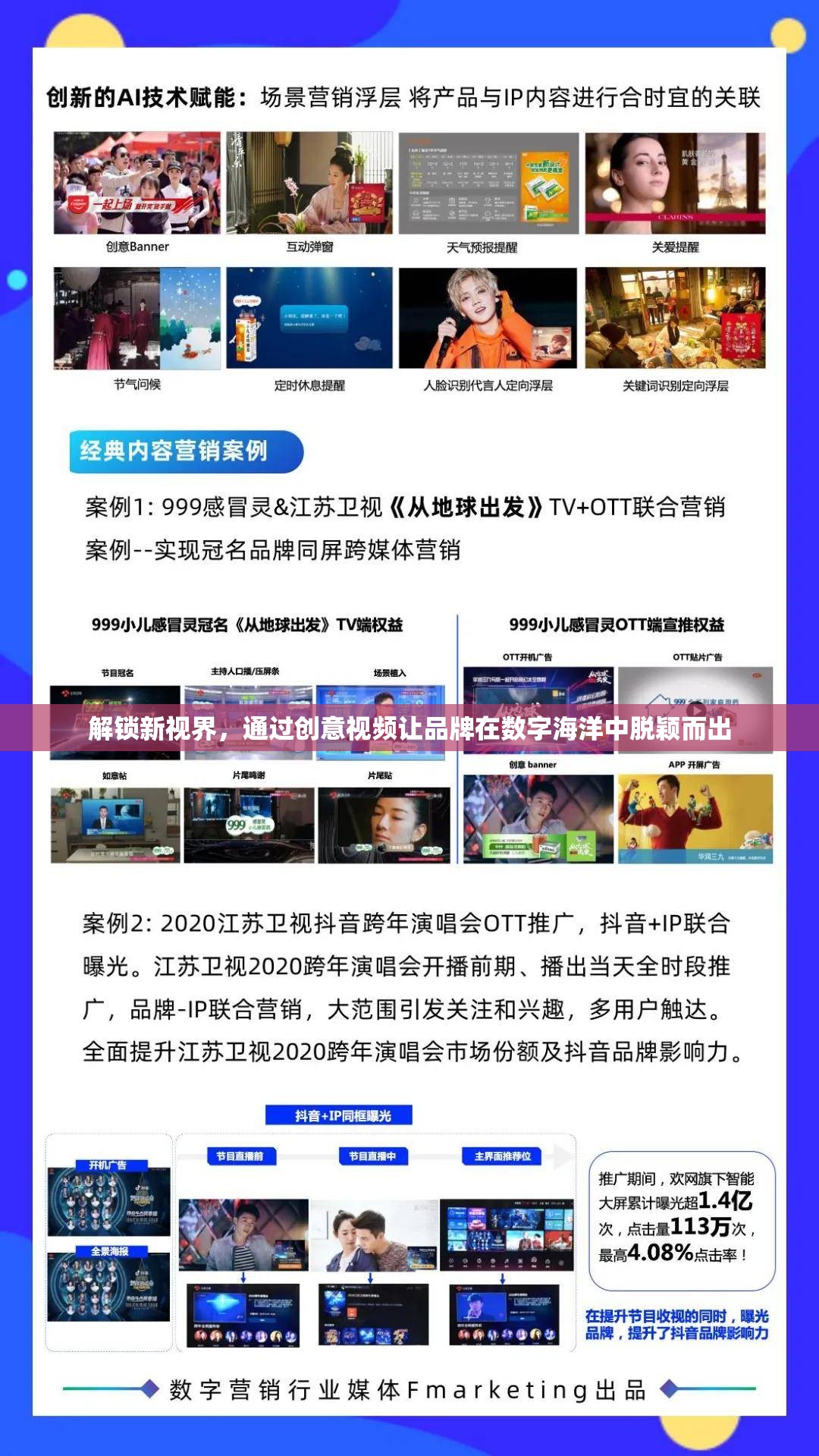 解鎖新視界，通過創(chuàng)意視頻讓品牌在數(shù)字海洋中脫穎而出