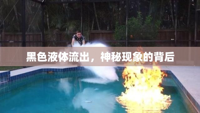 黑色液體流出，神秘現(xiàn)象的背后
