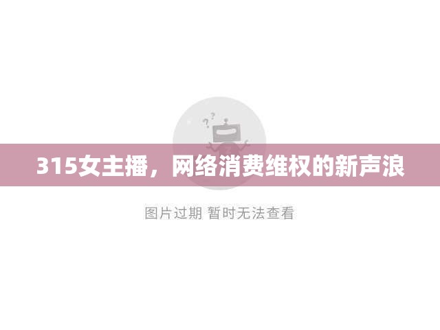 315女主播，網(wǎng)絡(luò)消費維權(quán)的新聲浪