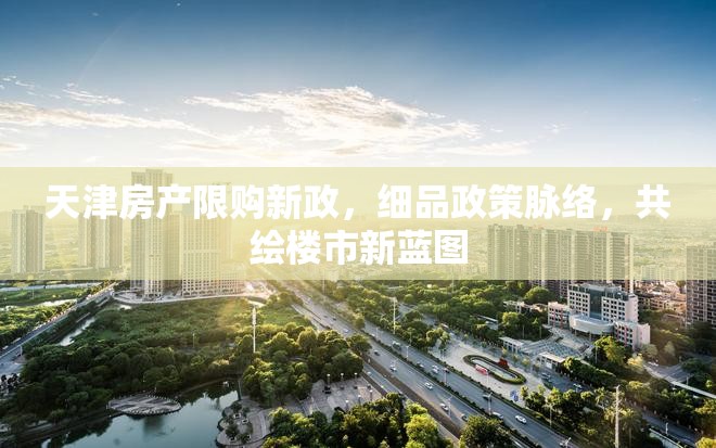 天津房產(chǎn)限購新政，細品政策脈絡，共繪樓市新藍圖