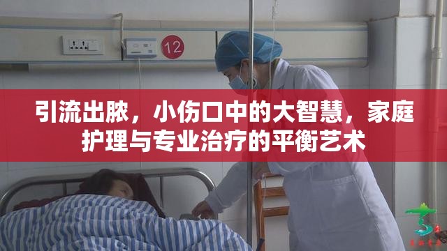 引流出膿，小傷口中的大智慧，家庭護理與專業(yè)治療的平衡藝術(shù)