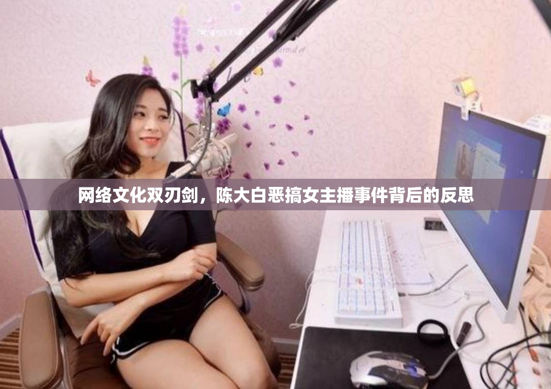 網(wǎng)絡(luò)文化雙刃劍，陳大白惡搞女主播事件背后的反思