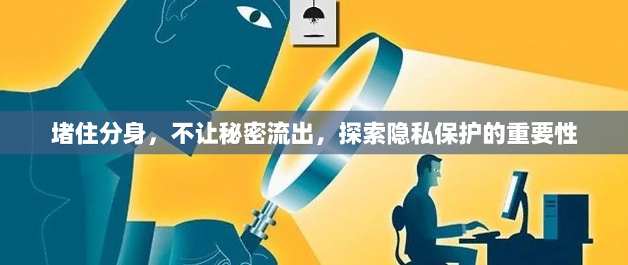 堵住分身，不讓秘密流出，探索隱私保護的重要性