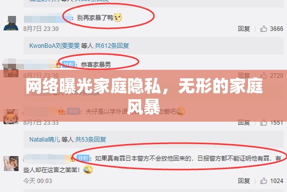 網(wǎng)絡(luò)曝光家庭隱私，無形的家庭風(fēng)暴