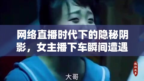 網(wǎng)絡(luò)直播時代下的隱秘陰影，女主播下車瞬間遭遇綁架