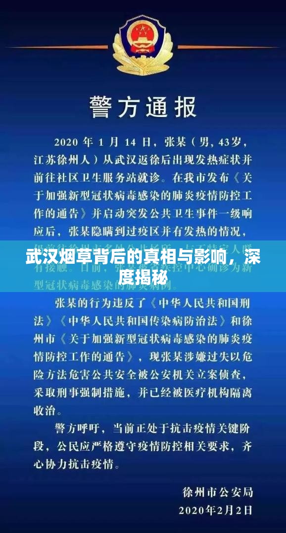 武漢煙草背后的真相與影響，深度揭秘
