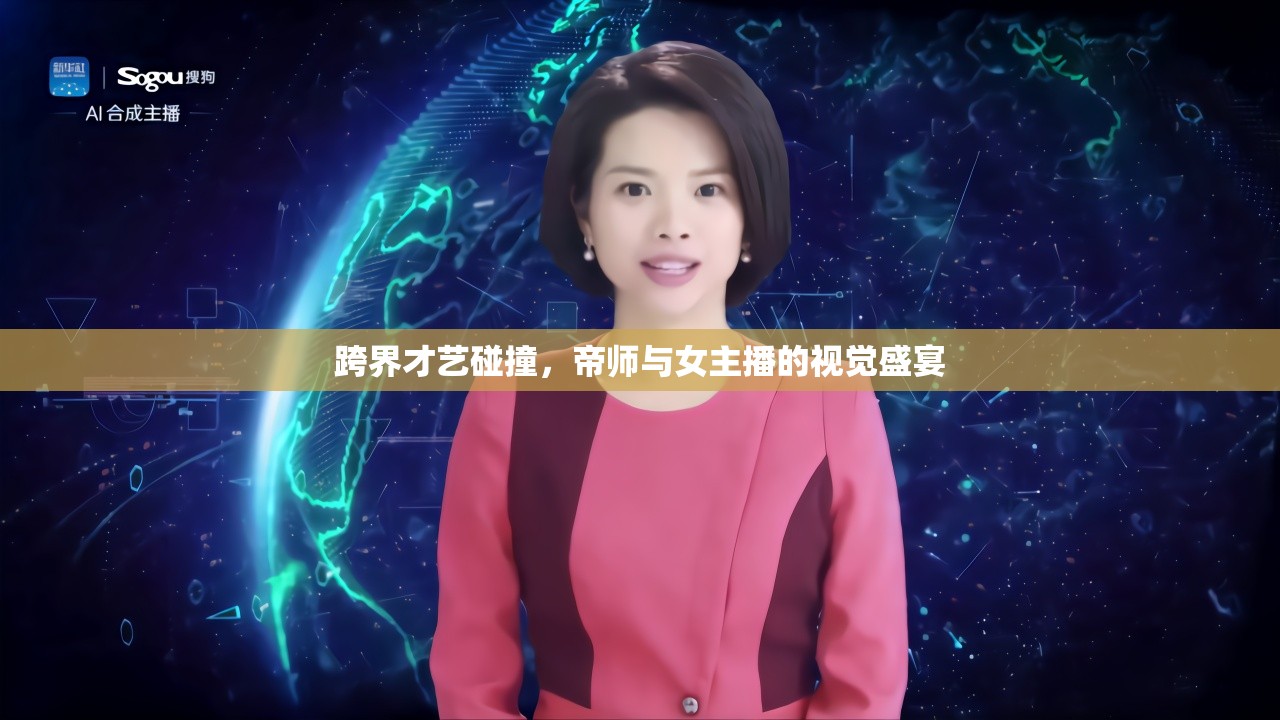 跨界才藝碰撞，帝師與女主播的視覺盛宴