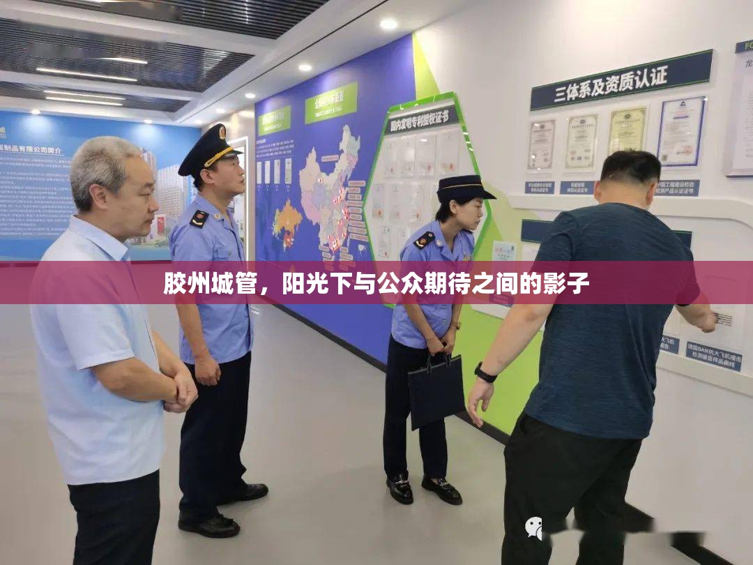 膠州城管，陽光下與公眾期待之間的影子
