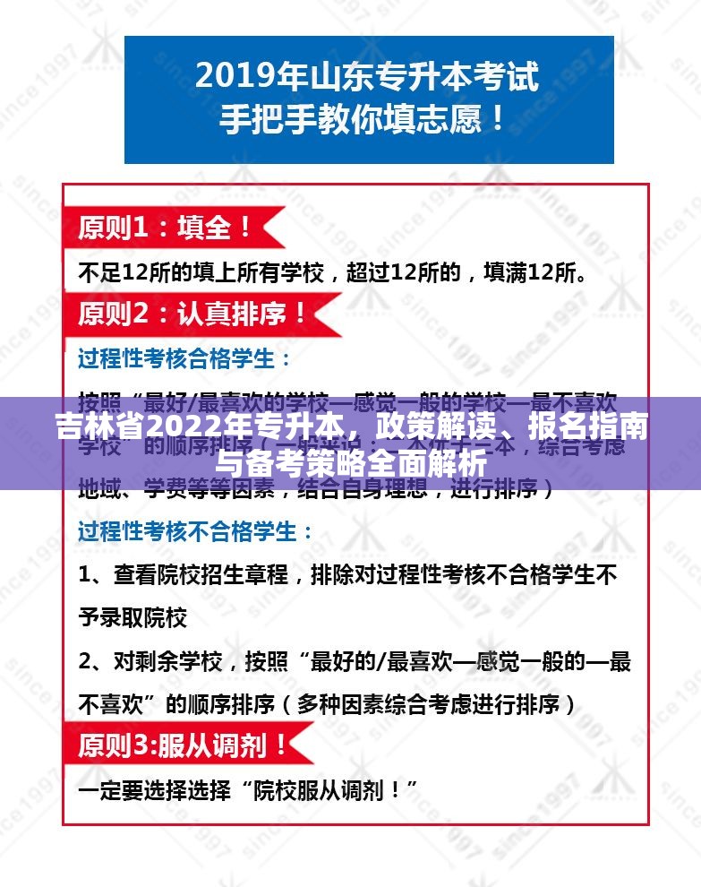 吉林省2022年專升本，政策解讀、報(bào)名指南與備考策略全面解析