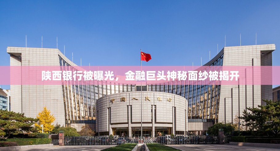 陜西銀行被曝光，金融巨頭神秘面紗被揭開