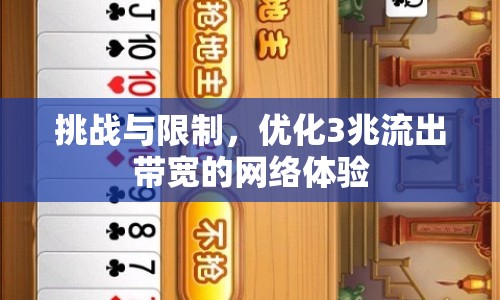 挑戰(zhàn)與限制，優(yōu)化3兆流出帶寬的網(wǎng)絡(luò)體驗(yàn)