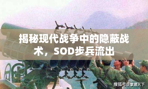 揭秘現(xiàn)代戰(zhàn)爭(zhēng)中的隱蔽戰(zhàn)術(shù)，SOD步兵流出