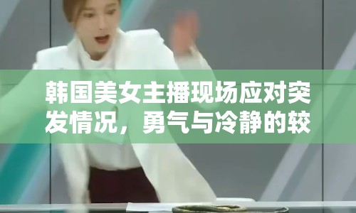 韓國美女主播現(xiàn)場(chǎng)應(yīng)對(duì)突發(fā)情況，勇氣與冷靜的較量