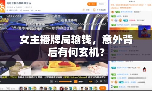 女主播牌局輸錢，意外背后有何玄機(jī)？