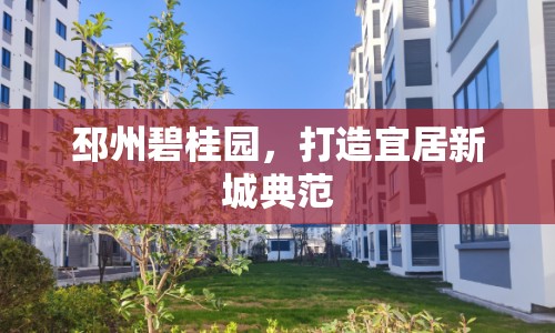邳州碧桂園，打造宜居新城典范