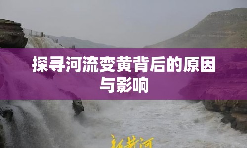 探尋河流變黃背后的原因與影響