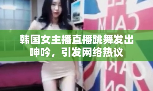 韓國女主播直播跳舞發(fā)出呻吟，引發(fā)網(wǎng)絡(luò)熱議
