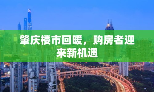 肇慶樓市回暖，購(gòu)房者迎來(lái)新機(jī)遇