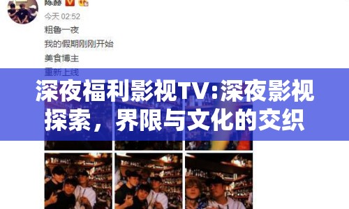 深夜福利影視TV:深夜影視探索，界限與文化的交織