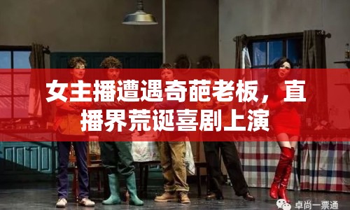 女主播遭遇奇葩老板，直播界荒誕喜劇上演