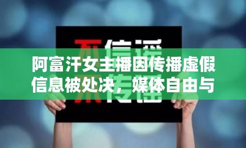 阿富汗女主播因傳播虛假信息被處決，媒體自由與女性權(quán)益雙重受損