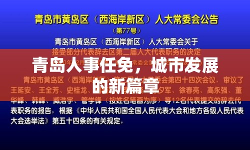 青島人事任免，城市發(fā)展的新篇章