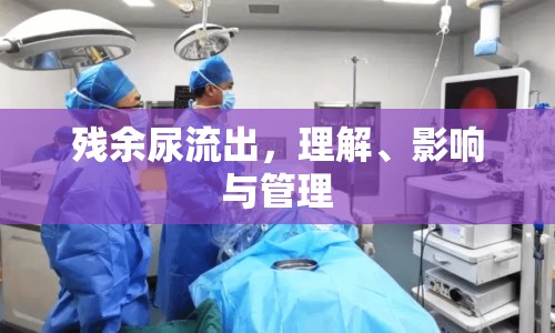 殘余尿流出，理解、影響與管理