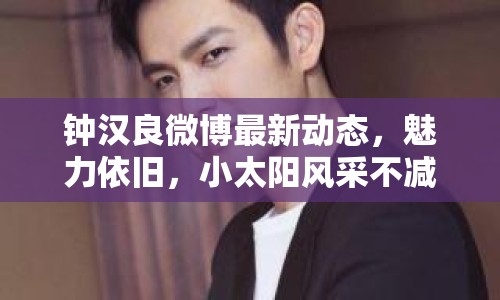 鐘漢良微博最新動(dòng)態(tài)，魅力依舊，小太陽風(fēng)采不減