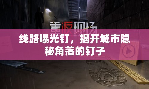 線路曝光釘，揭開城市隱秘角落的釘子