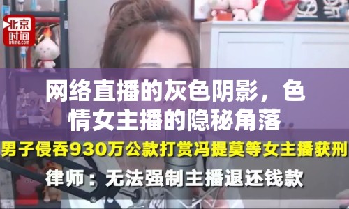 網(wǎng)絡(luò)直播的灰色陰影，色情女主播的隱秘角落