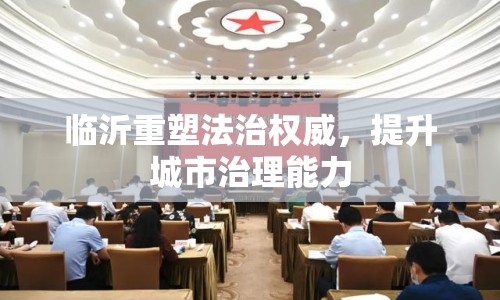 臨沂重塑法治權(quán)威，提升城市治理能力
