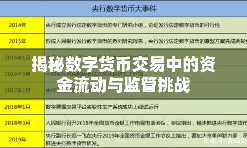 揭秘數(shù)字貨幣交易中的資金流動與監(jiān)管挑戰(zhàn)