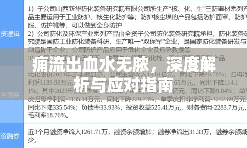 癰流出血水無膿，深度解析與應(yīng)對指南