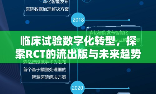 臨床試驗數字化轉型，探索RCT的流出版與未來趨勢