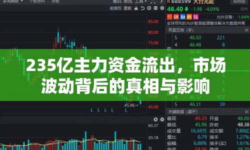 235億主力資金流出，市場(chǎng)波動(dòng)背后的真相與影響