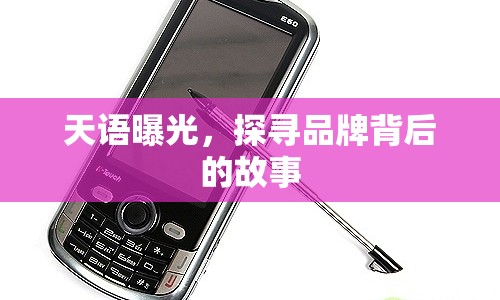 天語(yǔ)曝光，探尋品牌背后的故事
