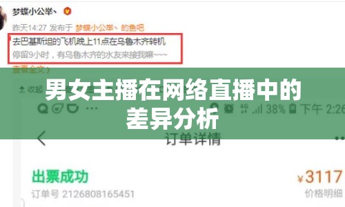 男女主播在網(wǎng)絡(luò)直播中的差異分析